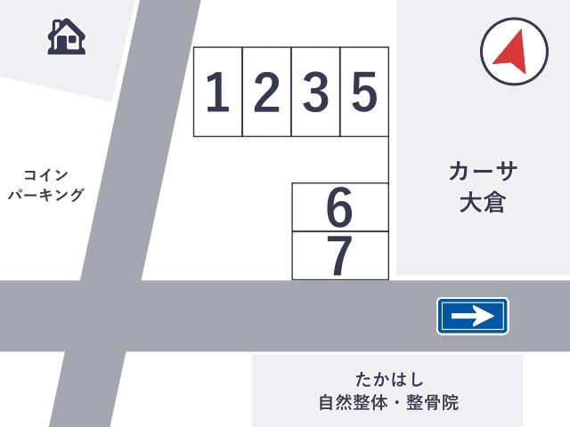 大倉町7-1駐車場の駐車場写真