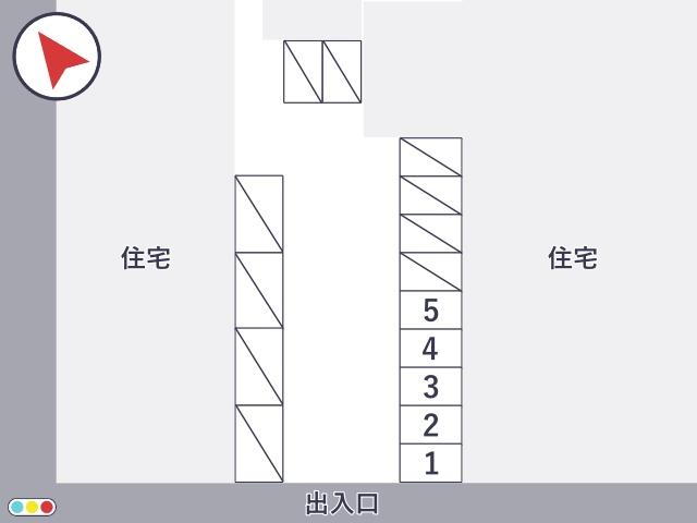 堺市堺区大仙町3-29 アキッパ駐車場の駐車場写真