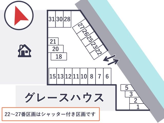 グレースモータープールの駐車場写真