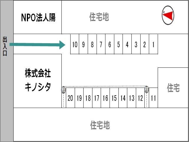 駐車場区画図