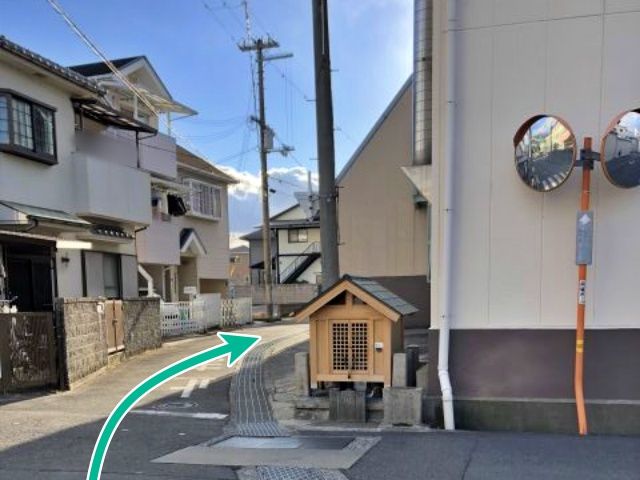 駐車場周辺