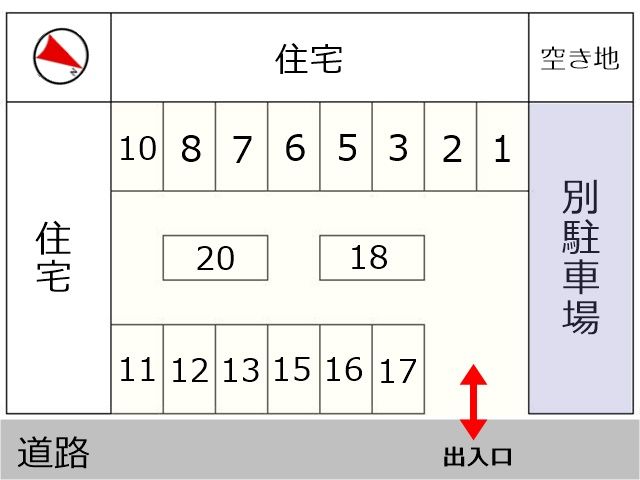 駐車場区画図