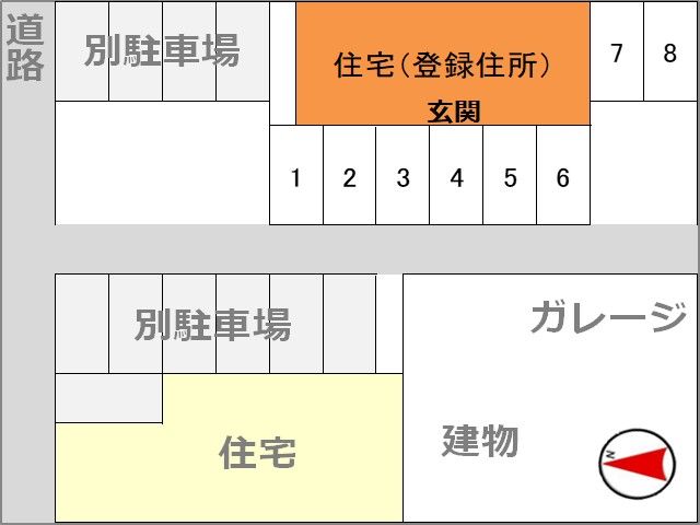 駐車場区画図