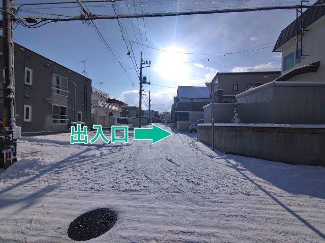 豊平区福住3条6丁目4-5駐車場の駐車場写真