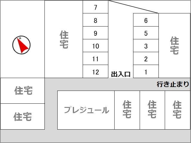 駐車場区画図