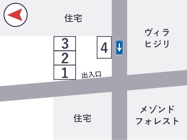 東伊興東都パークの駐車場写真