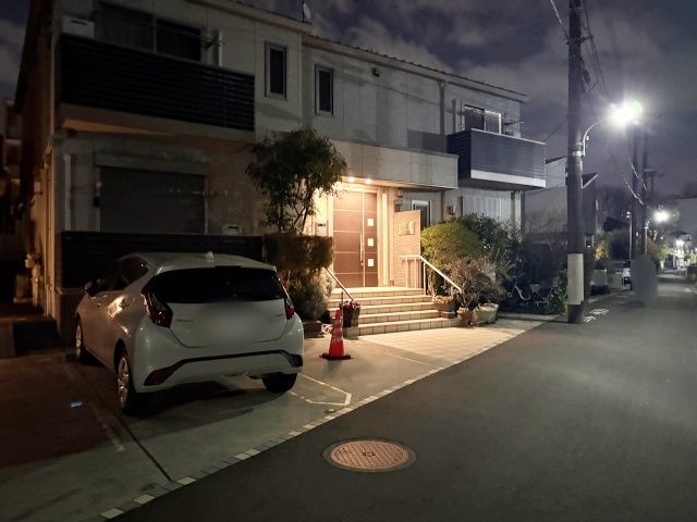 [3aebb]石川町2丁目14▽個宅アキッパ駐車場の駐車場写真