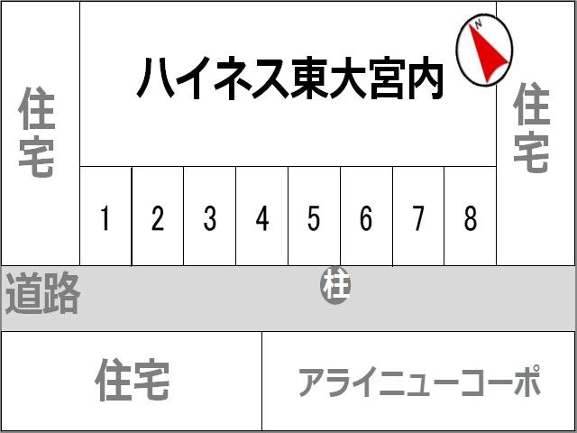駐車場区画図