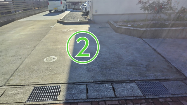 【ｱﾘｰﾅまで950m】菅谷台４丁目_飯川邸akippa②(中央)の駐車場写真