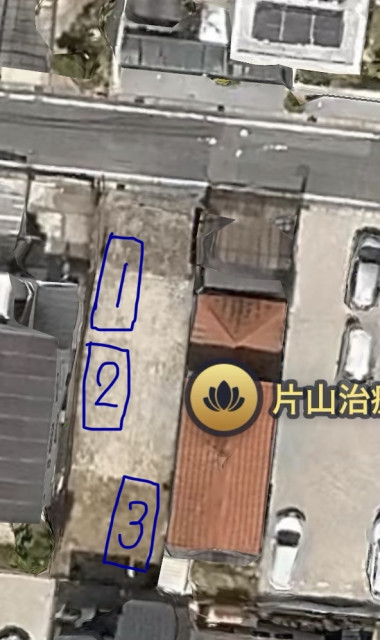 スカイホール西側パーキングの駐車場写真