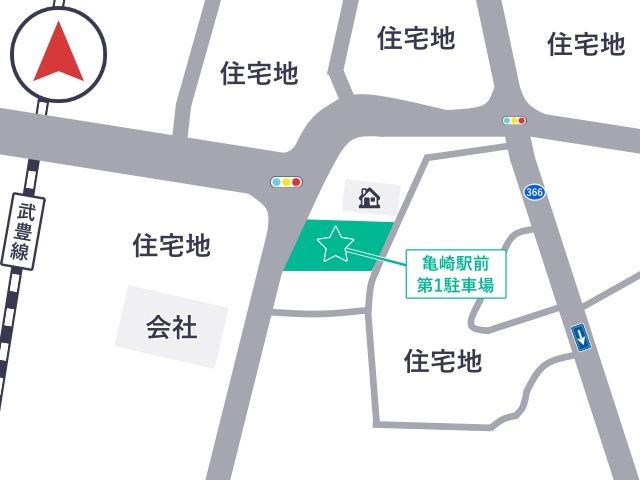 亀崎駅前第1駐車場の駐車場写真