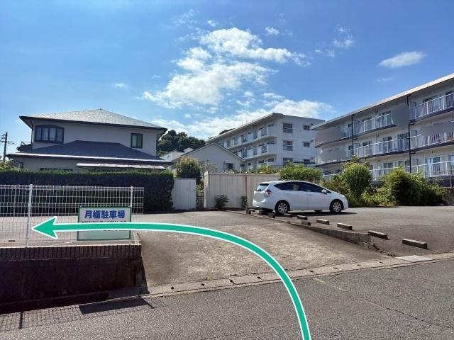 [3c660]中央区曳馬6丁目▽アキッパ駐車場の駐車場写真