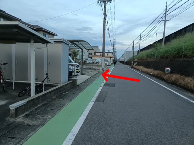 三柿野駅付近駐車場の駐車場写真