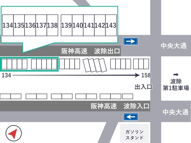 駐車場区画図