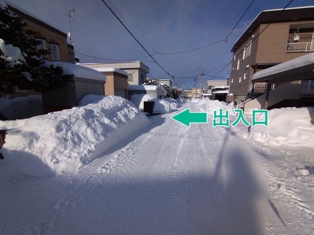 豊平区福住3条7丁目16-10駐車場の駐車場写真