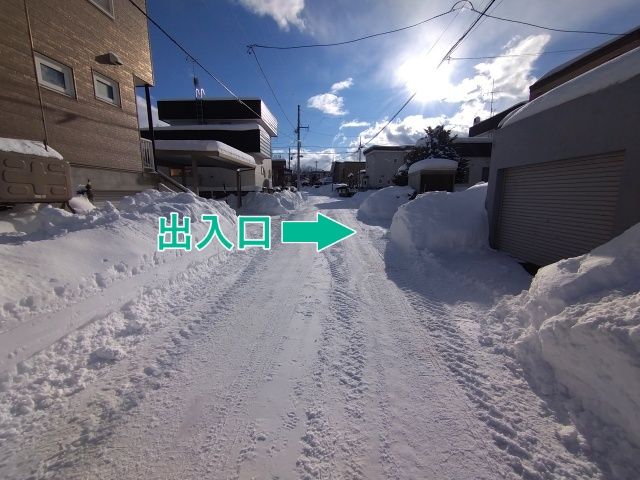 豊平区福住3条7丁目16-10駐車場の駐車場写真