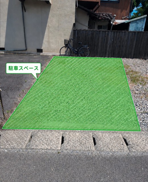 西中島町6　ハレノワまで徒歩10分駐車場の駐車場写真