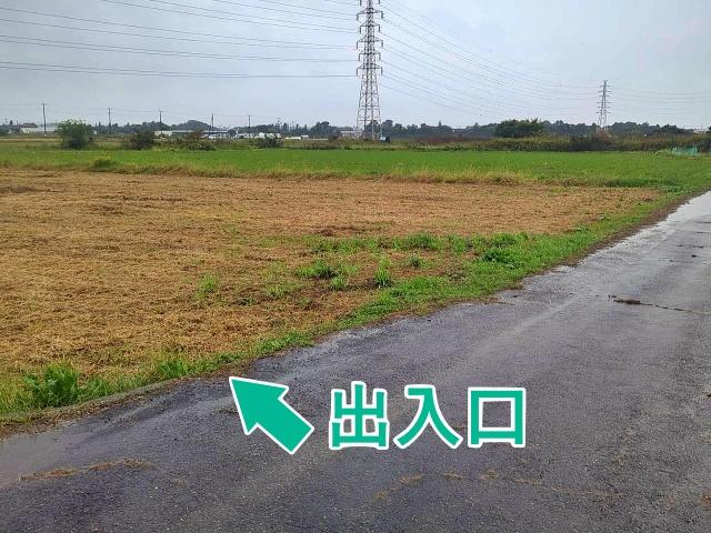 [3e82b]土浦市飯田_空き地駐車場の駐車場写真