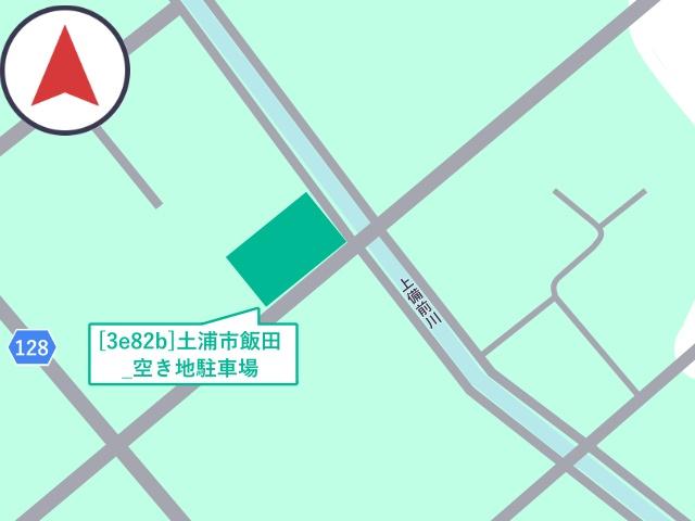 [3e82b]土浦市飯田_空き地駐車場の駐車場写真