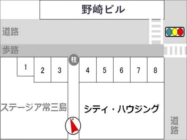 シティ・ハウジング本店駐車場の駐車場写真