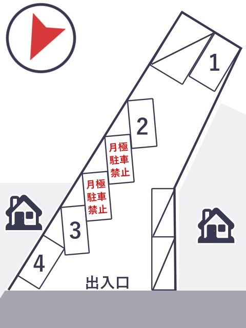 モナ月極駐車場の駐車場写真