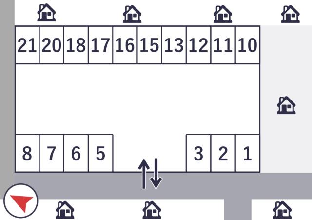 湊O駐車場(平地)の駐車場写真