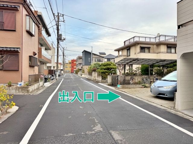 [3fe9d]鹿骨2丁目28☆アキッパ駐車場の駐車場写真