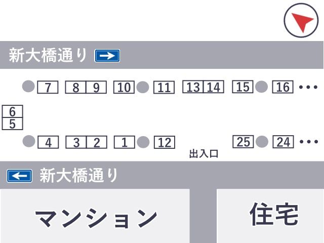 駐車場区画図