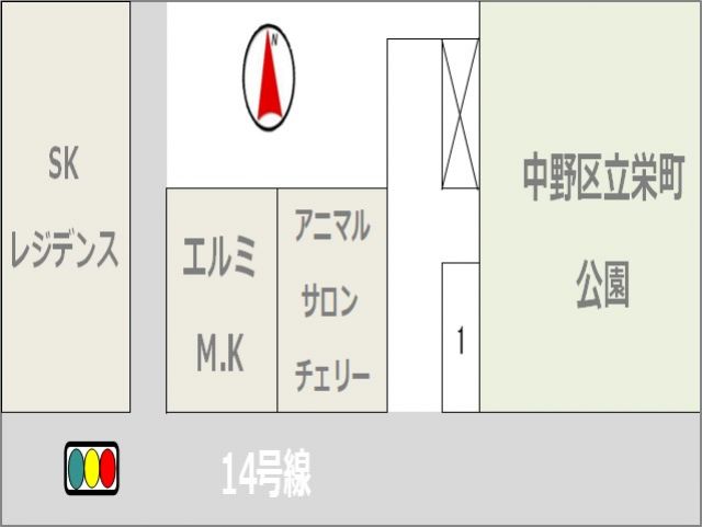 中野区弥生町4-21-1駐車場の駐車場写真