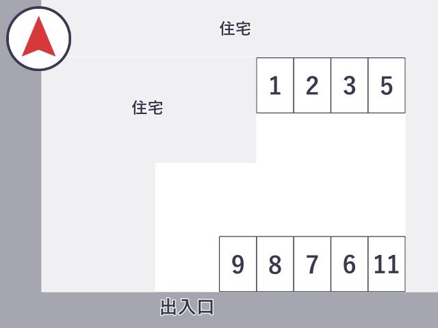 旭町2丁目11-8☆アキッパ駐車場の駐車場写真