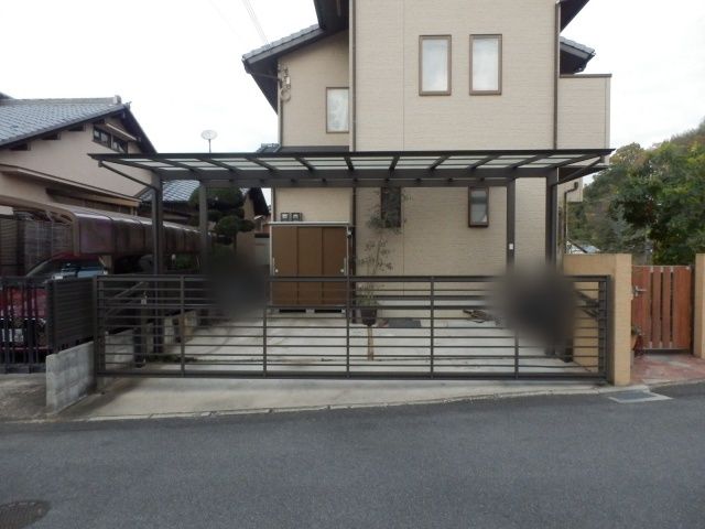 フェンスが閉まっている状態