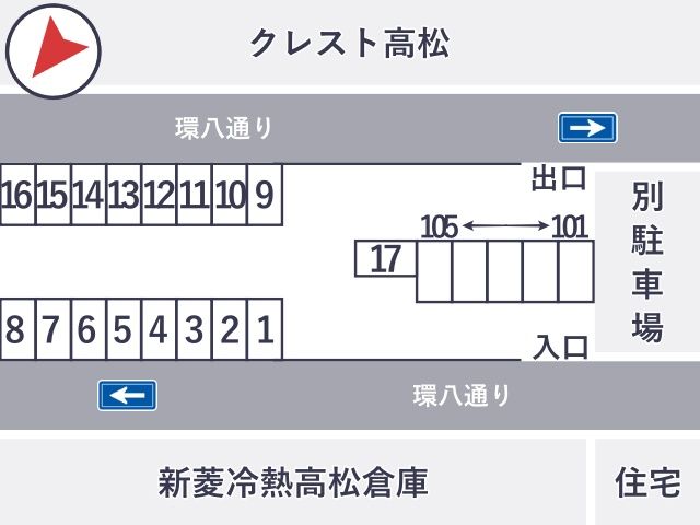 駐車場区画図