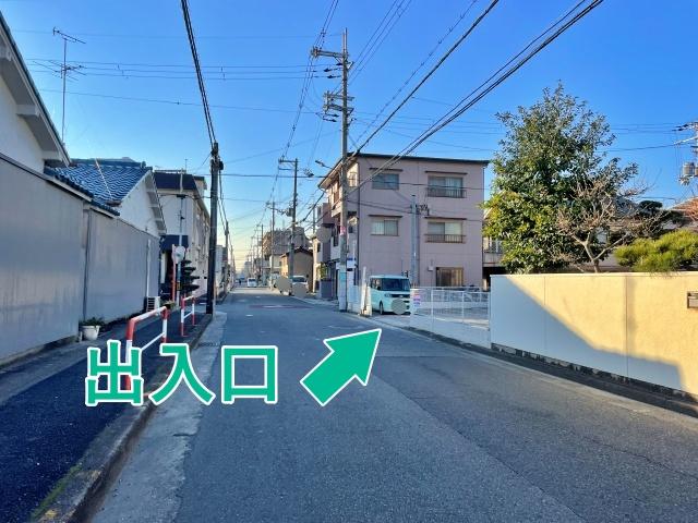 ＊八尾市渋川町3丁目 江上駐車場【中型車まで】の駐車場写真