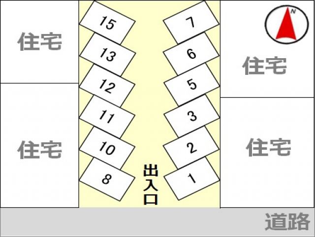 駐車場区画図