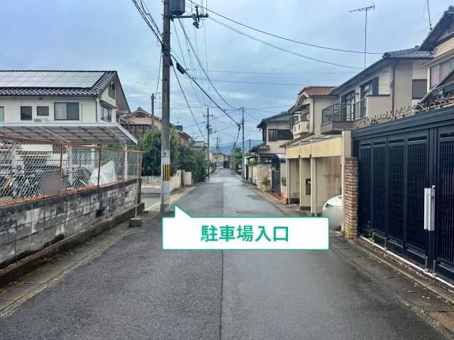 松ケ崎柳井田町3-3 月極☆アキッパ駐車場【1】の駐車場写真