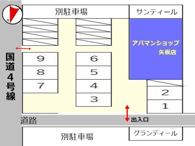 全体の区画図です。