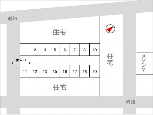 駐車場区画図