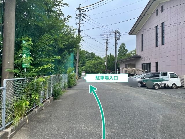 第一中学校 (グラウンド・土)【第38回やつしろ全国花火競技大会】の駐車場写真