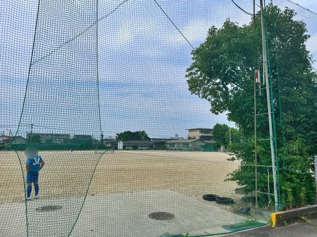 第一中学校 (グラウンド・土)【第38回やつしろ全国花火競技大会】の駐車場写真