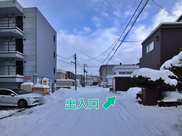 豊平区福住1条2丁目14-3駐車場の駐車場写真