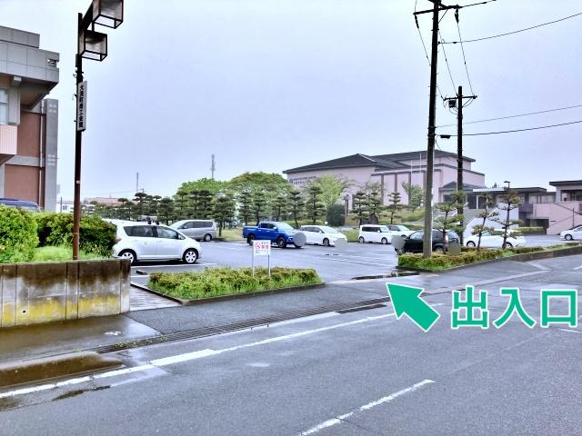 大洗町役場駐車場【大洗海上花火大会公式駐車場2026】の駐車場写真
