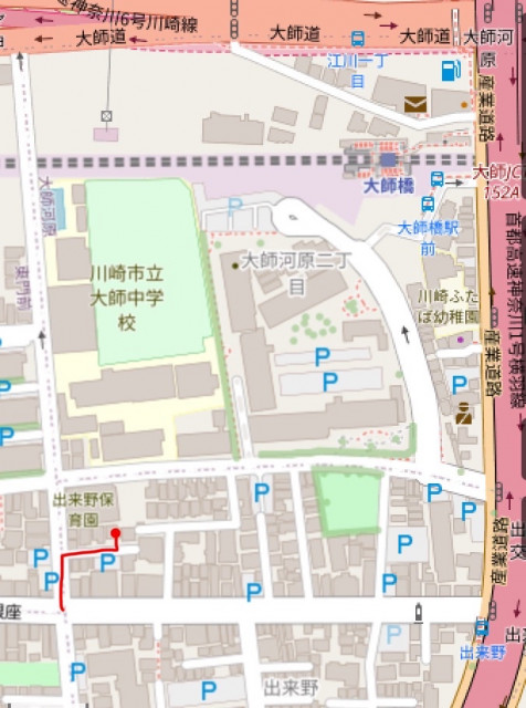 【駅近】出来野24時間屋外駐車場の駐車場写真