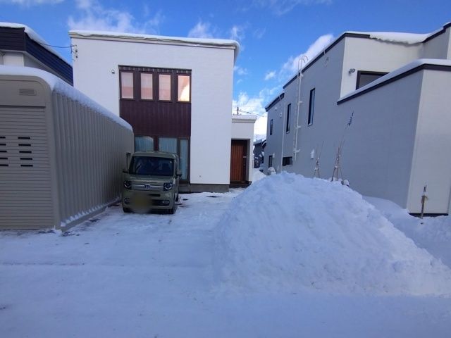 豊平区西岡4条5-4-17駐車場の駐車場写真