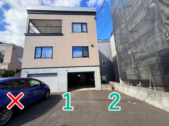 福住1条3丁目2-7駐車場の駐車場写真