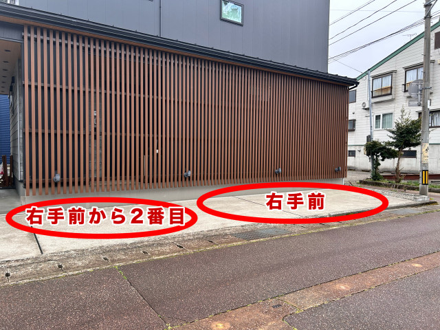 ふなっしーp4の駐車場写真