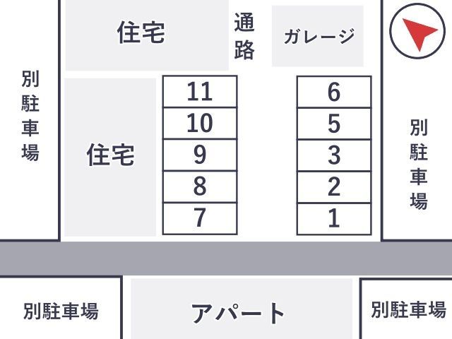 パーク&ライドA【10】の駐車場写真