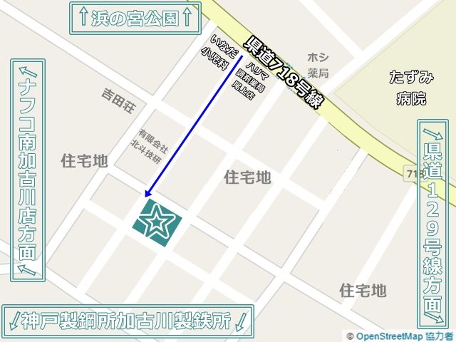 駐車場周辺地図