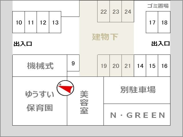 駐車場区画図