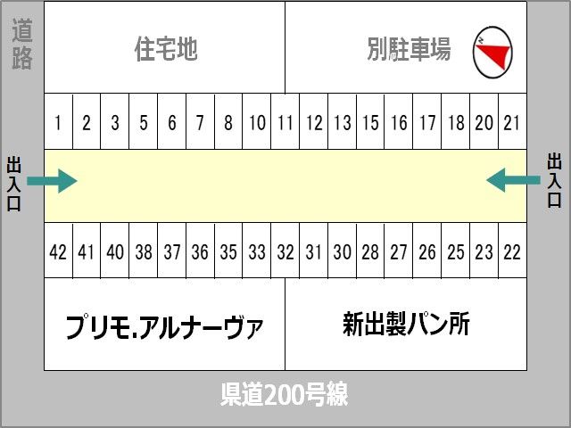 駐車場区画図