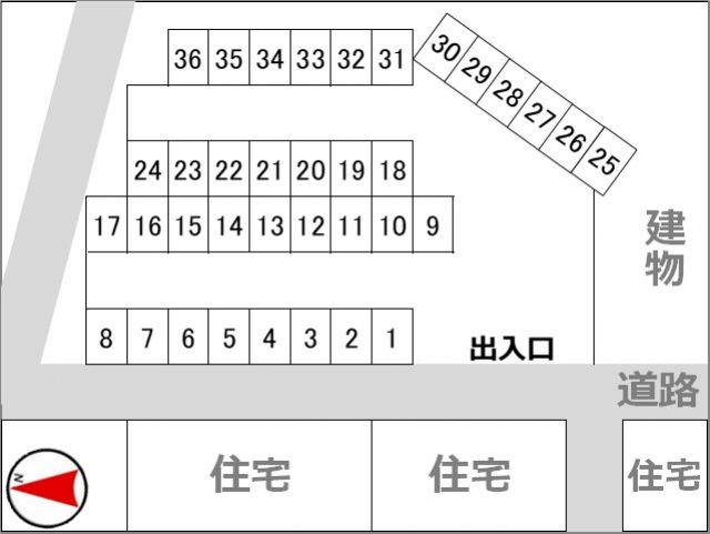 駐車場区画図